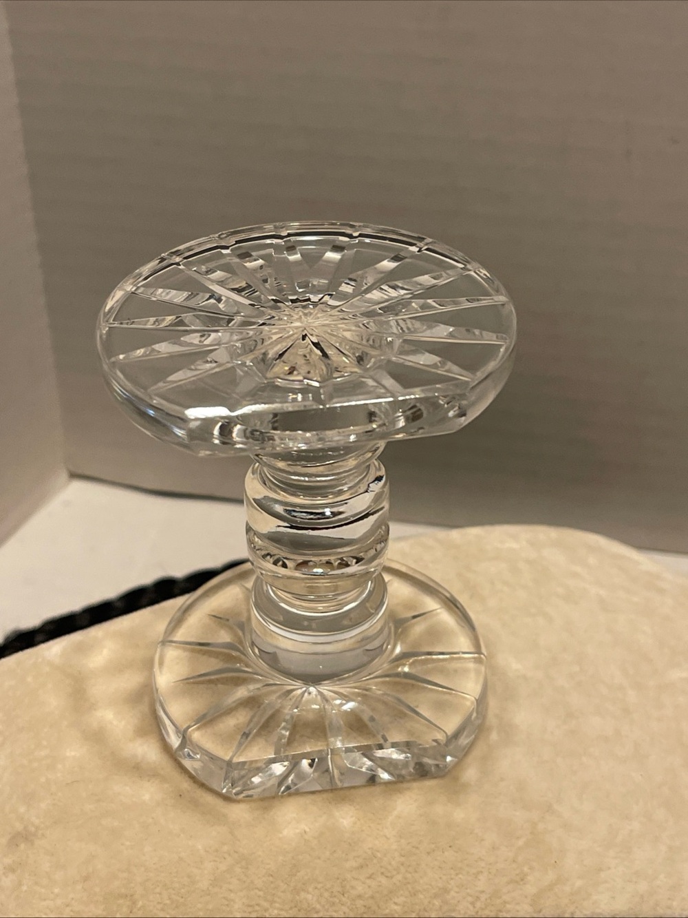 Vintage Crystal Waterford knife rest